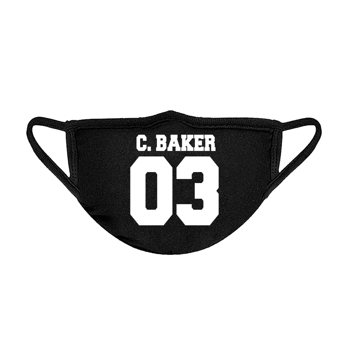 C. BAKER 03 Unisex Face Mask