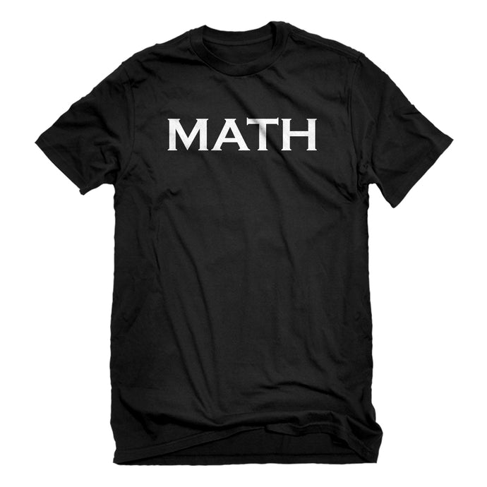 Mens MATH Unisex T-shirt