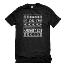Mens Im on the Naughty List Unisex T-shirt