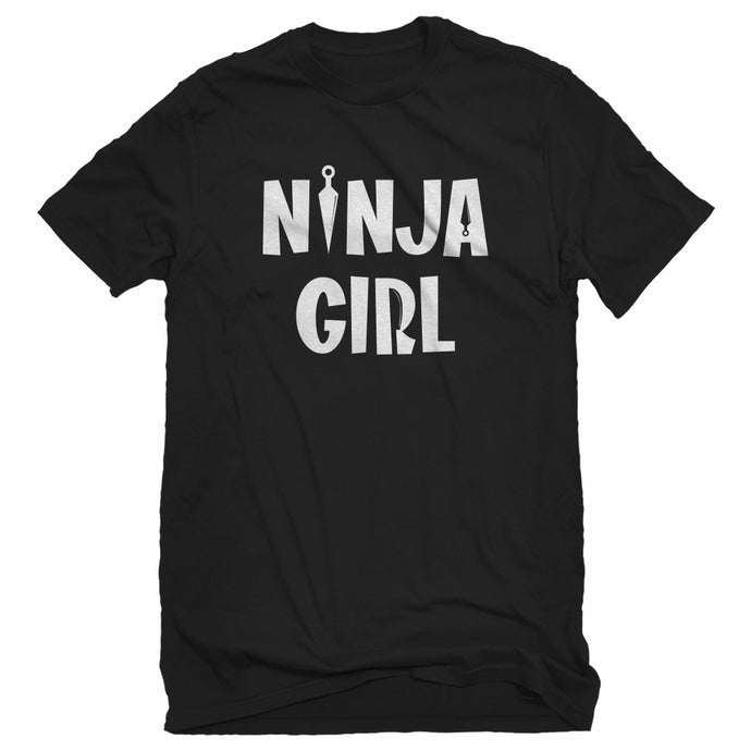 Mens Ninja Girl Unisex T-shirt