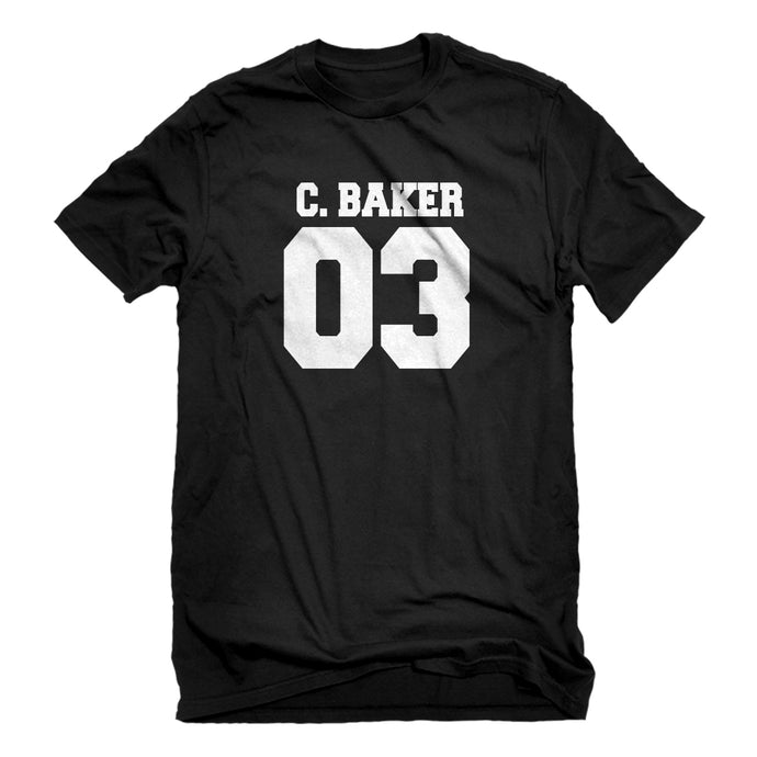 Mens C. BAKER 03 Unisex T-shirt