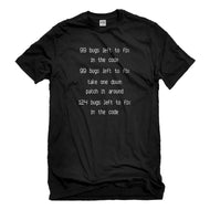 Mens 99 Bugs in the Code Unisex T-shirt