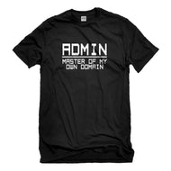 Mens Admin Master of my Domain Unisex T-shirt