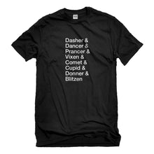 Mens Reindeer Names Unisex T-shirt