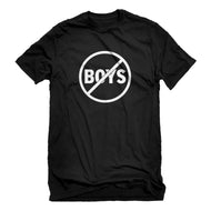 Mens No Boys Unisex T-shirt