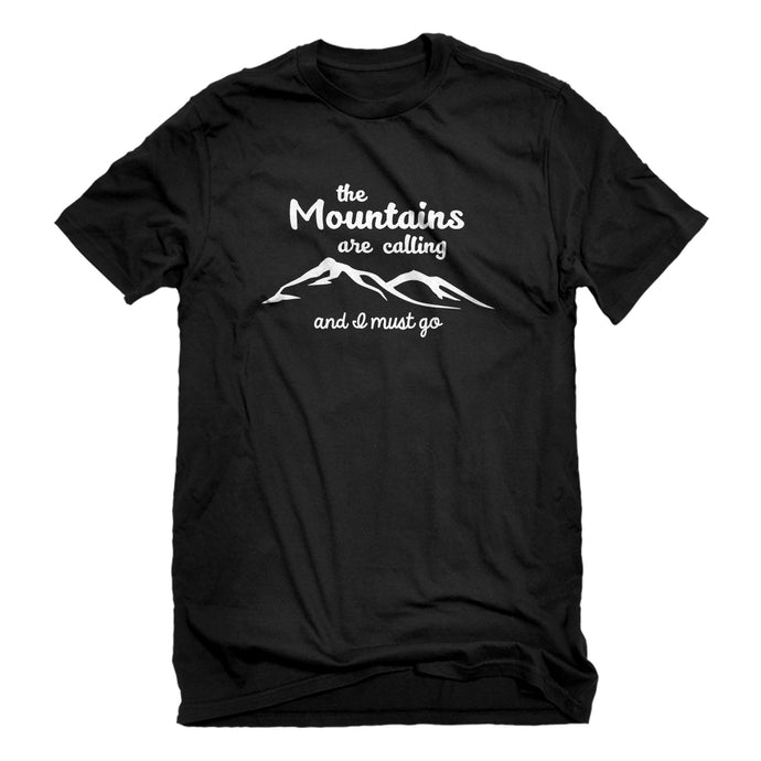 Mens The Mountains are Calling Unisex T-shirt