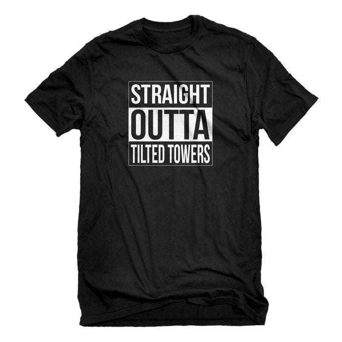 Mens Straight Outta Tilted Towers Unisex T-shirt