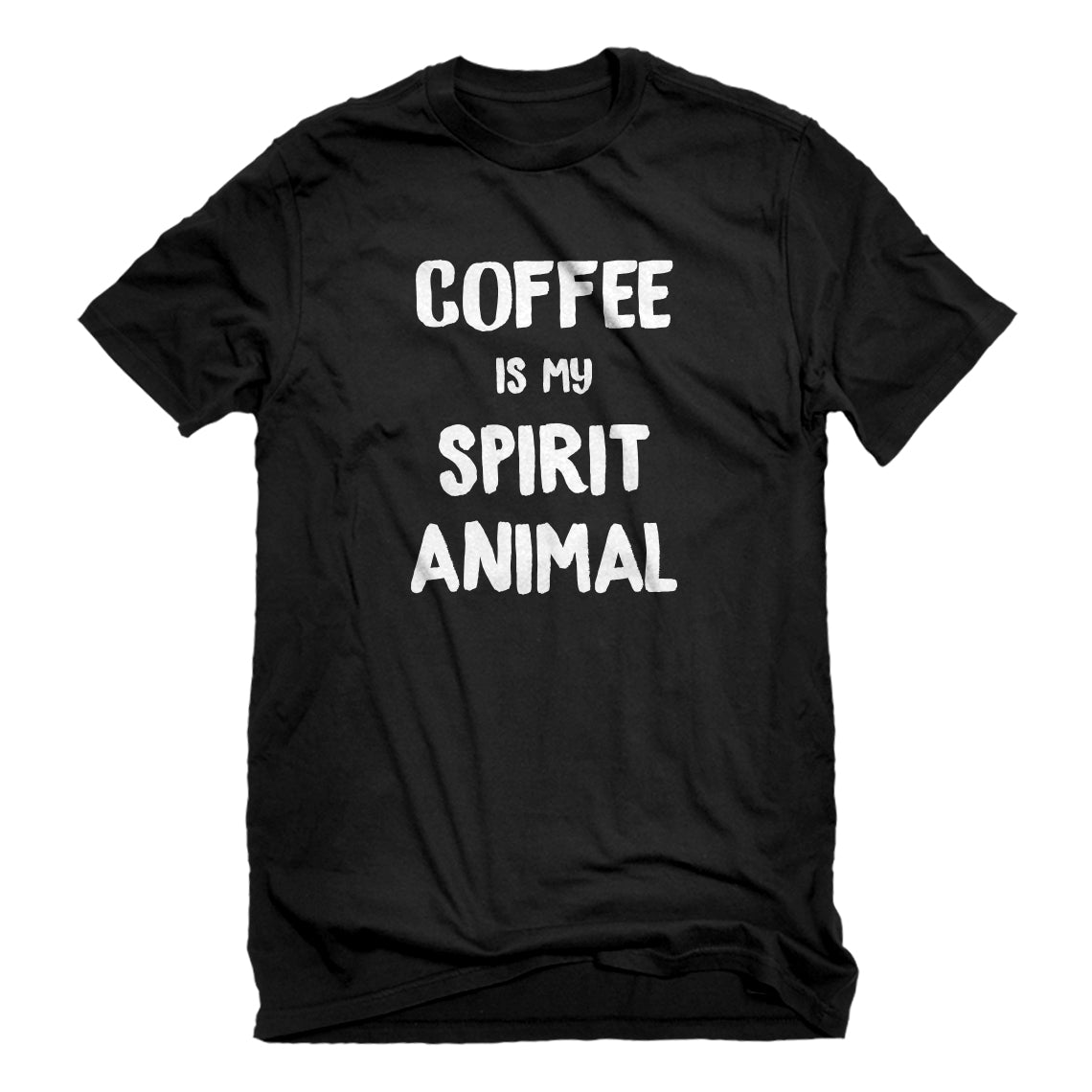 Mens Coffee is my Spirit Animal Unisex T-shirt