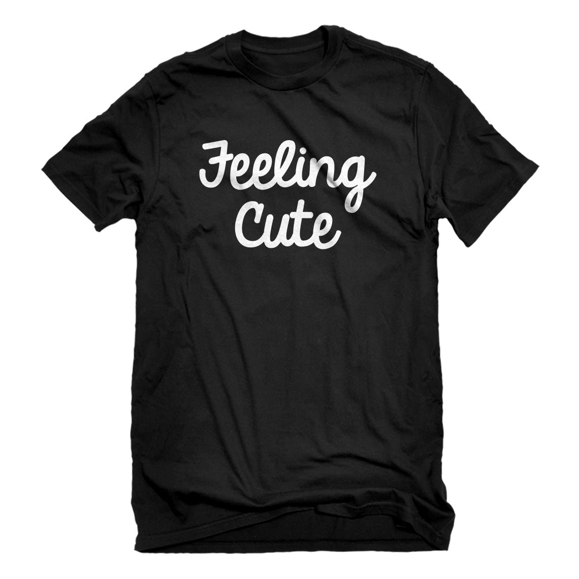 Mens Feeling Cute Unisex T-shirt