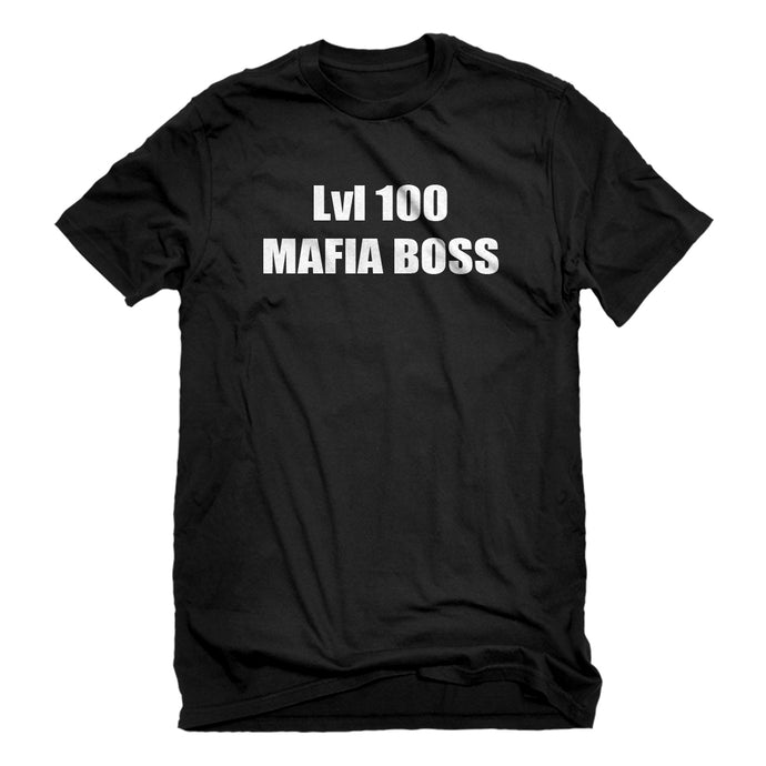 Mens Lvl 100 Mafia Boss Unisex T-shirt