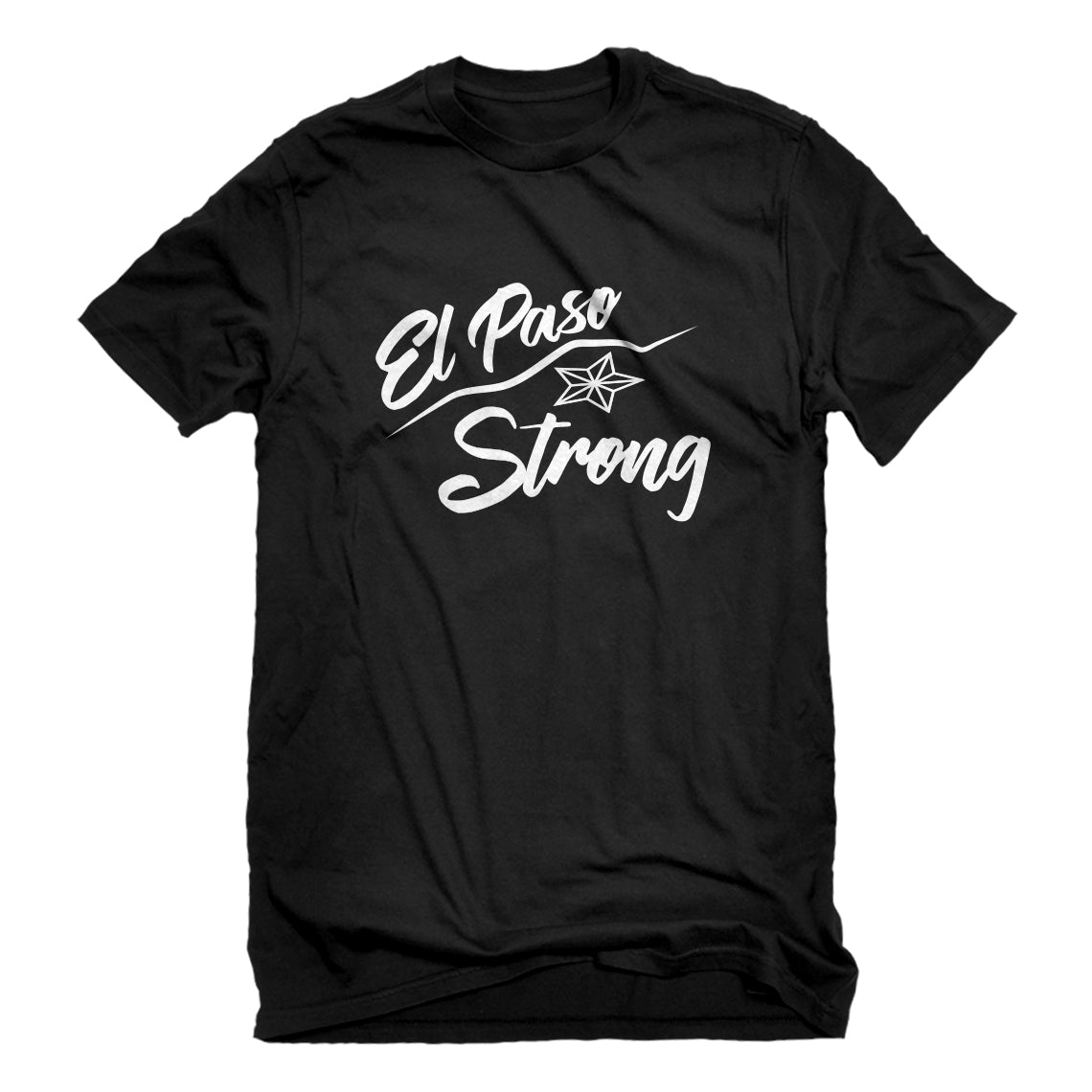 Mens El Paso Strong Star Unisex T-shirt