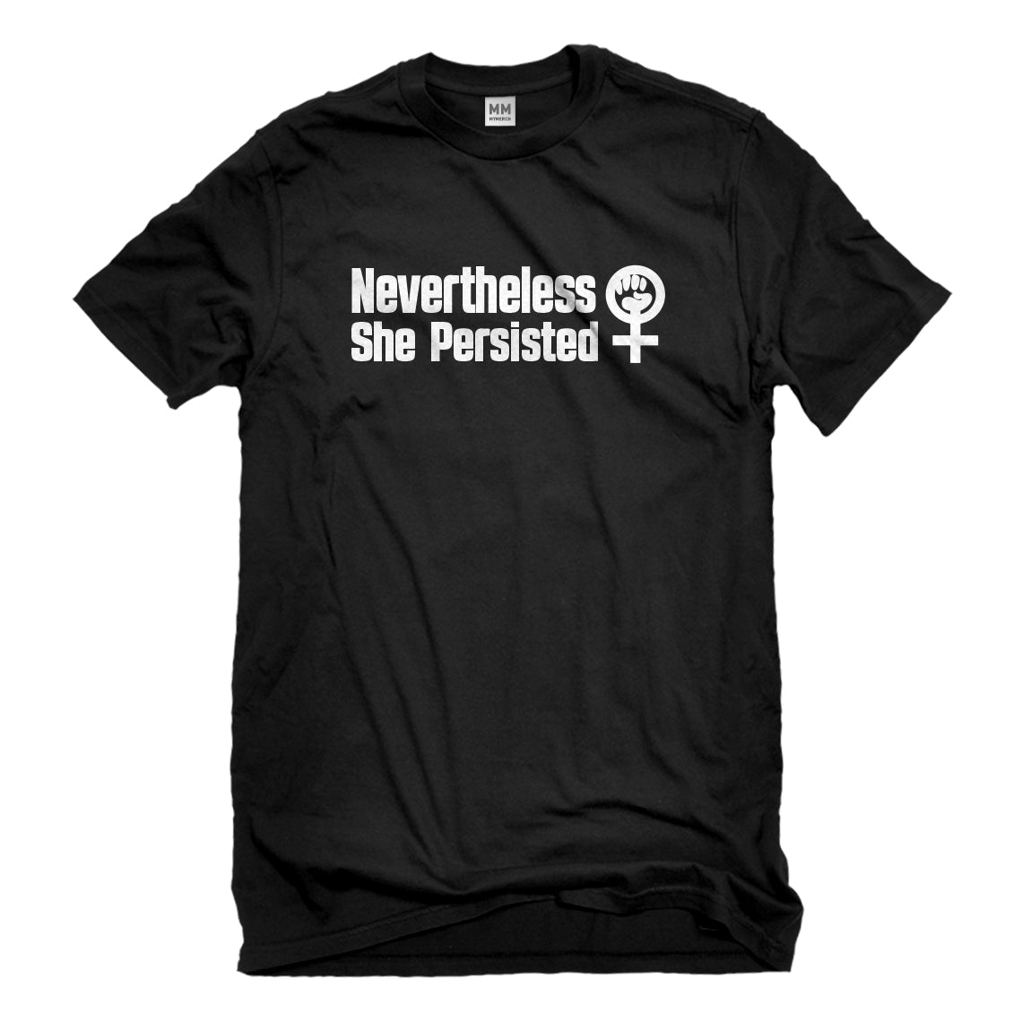 Mens She Persisted Bold Unisex T-shirt