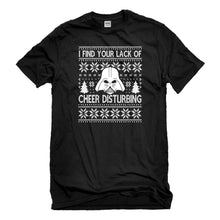 Mens I Find Your Lack of Cheer Disturbing Unisex T-shirt