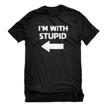 Mens I'm With Stupid Left Unisex T-shirt