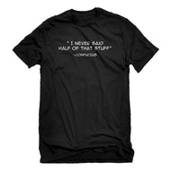 Mens Confucius say Unisex T-shirt