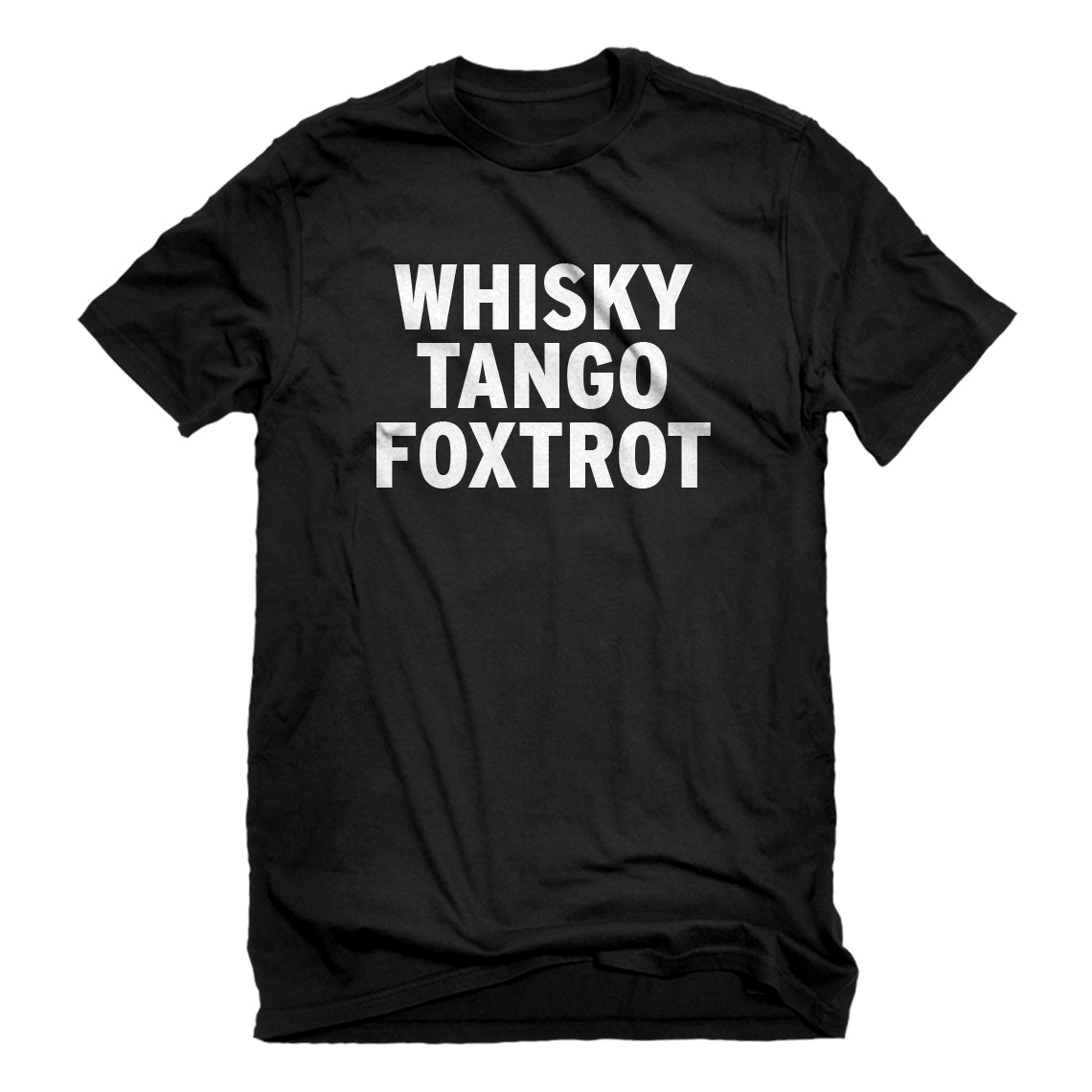 Mens WHISKY TANGO FOXTROT Unisex T-shirt