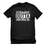 Mens Straight Outta the Upside Down Unisex T-shirt