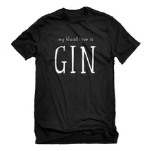 Mens My Blood Type is Gin Unisex T-shirt