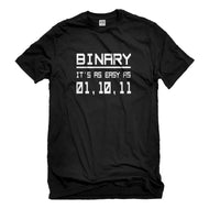 Mens Binary Unisex T-shirt