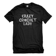 Mens Crazy Crochet Lady Unisex T-shirt