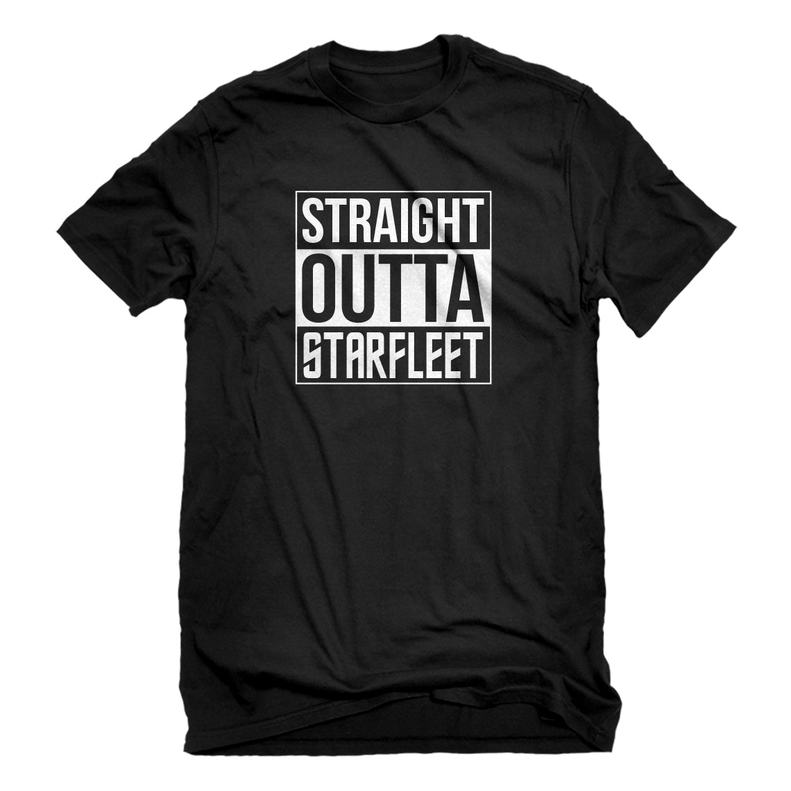 Mens Straight Outta Starfleet Unisex T-shirt