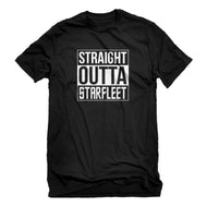 Mens Straight Outta Starfleet Unisex T-shirt