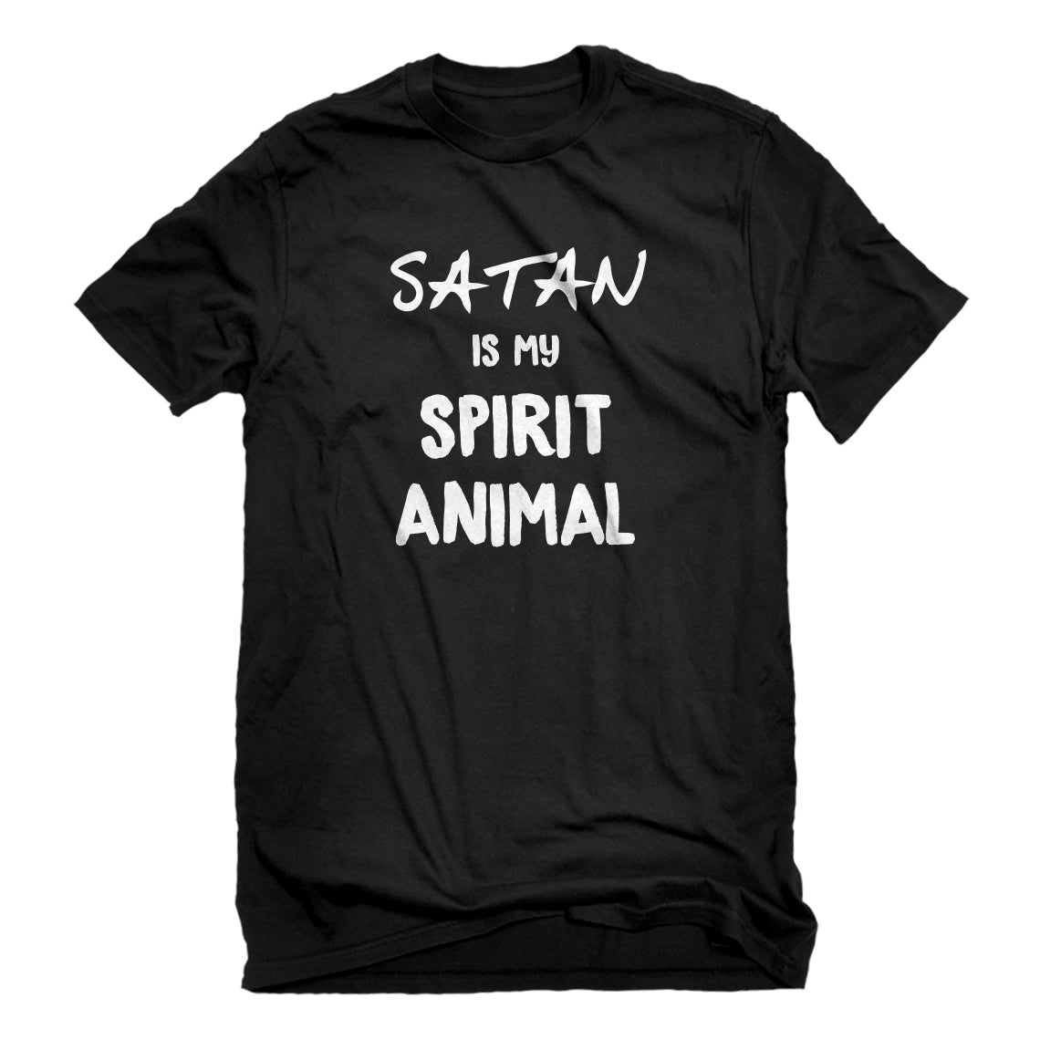Mens Satan is my Spirit Animal Unisex T-shirt