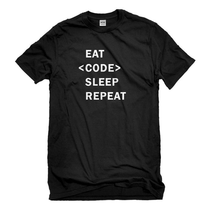 Mens Eat Code Sleep Repeat Unisex T-shirt