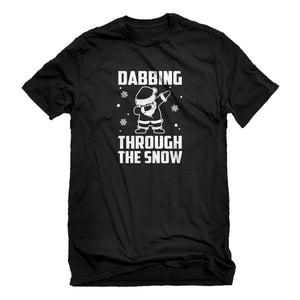 Mens Dabbing through the Snow Unisex T-shirt