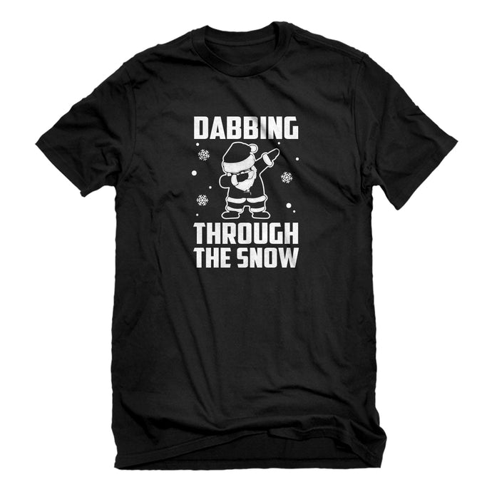 Mens Dabbing through the Snow Unisex T-shirt