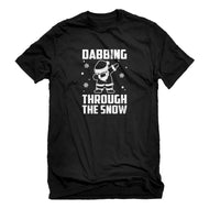 Mens Dabbing through the Snow Unisex T-shirt