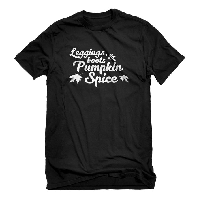Mens Leggings, Boots, and Pumpkin Spice Unisex T-shirt