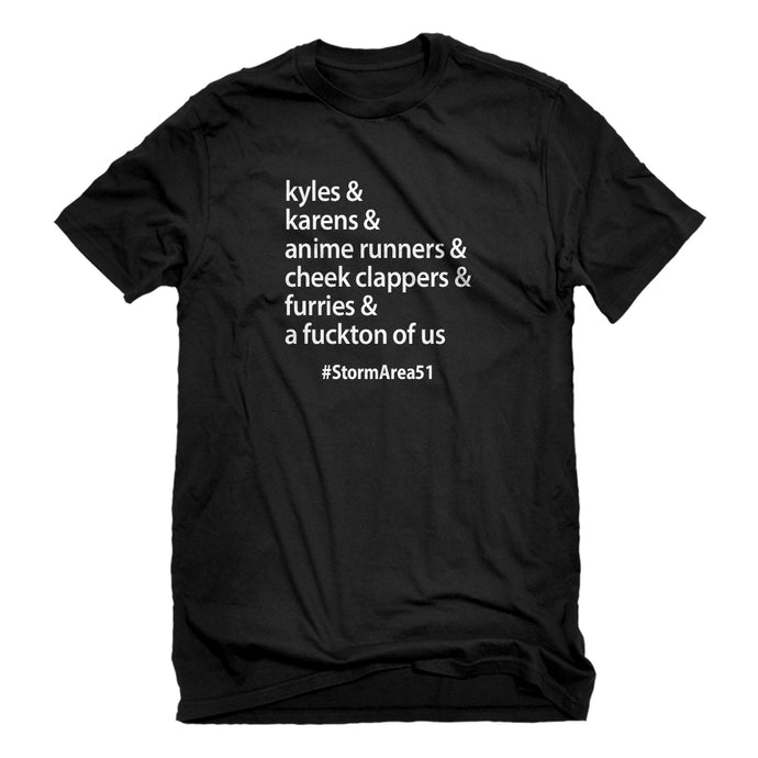 Mens Storm Area 51 Runner Unisex T-shirt