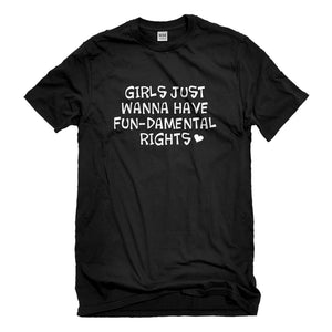 Mens Girls Wanna Have Fundamental Rights Unisex T-shirt