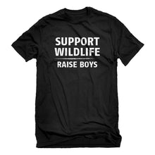 Mens Support Wildlife Raise Boys Unisex T-shirt