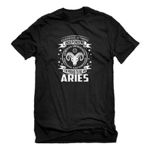Mens Aries Astrology Zodiac Sign Unisex T-shirt