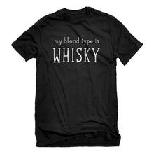 Mens My Blood Type is Whisky Unisex T-shirt
