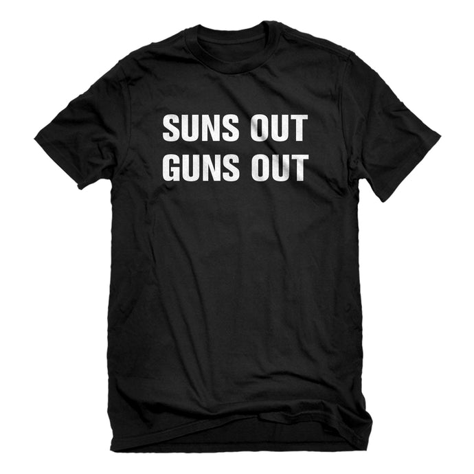 Mens Suns Out Guns Out Unisex T-shirt