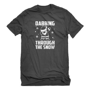 Mens Dabbing through the Snow Unisex T-shirt
