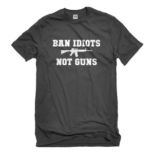 Mens Ban Idiots Not Guns Unisex T-shirt
