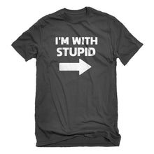 Mens I'm With Stupid Right Unisex T-shirt
