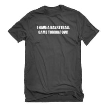 Mens Basketball Game Tomorrow Unisex T-shirt