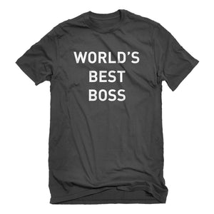 Mens World's Best Boss Unisex T-shirt