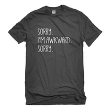 Mens Sorry I'm Awkward Sorry Unisex T-shirt