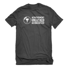 Mens Achievement Unlocked Tied the Knot Unisex T-shirt