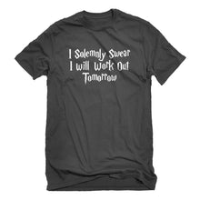 Mens Solemnly Swear to Work Out Unisex T-shirt