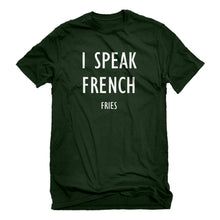 Mens I Speak French Fries Unisex T-shirt
