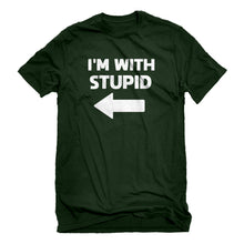 Mens I'm With Stupid Left Unisex T-shirt