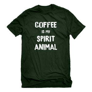 Mens Coffee is my Spirit Animal Unisex T-shirt