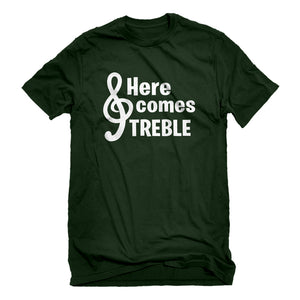 Mens Here Comes Treble Unisex T-shirt